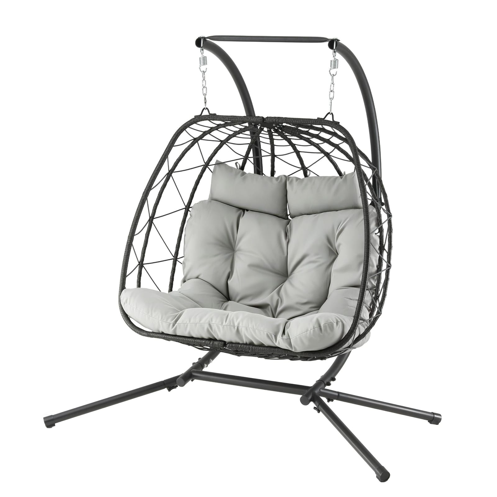 Outdoor Swing Chair 2 Seater 175x130x190cm