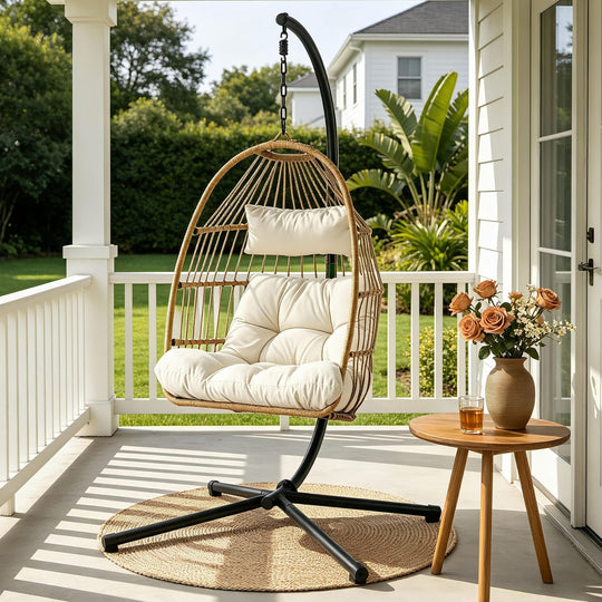 Foldable Outdoor Swing Chair 102x192cm