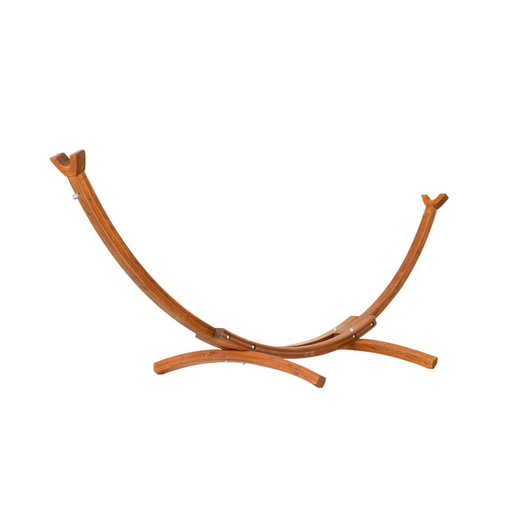 315Cm - Hammock Bed Stand Larch Wood 315cm Length