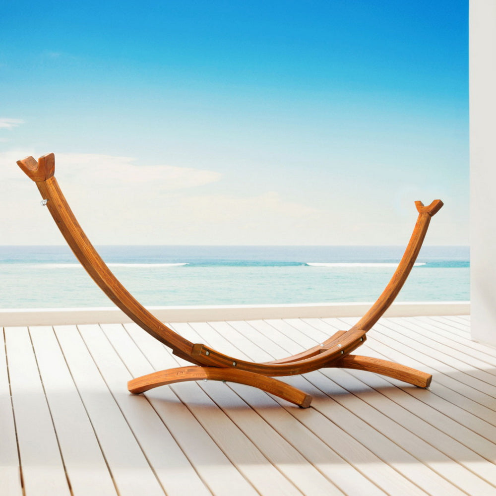 Hammock Bed Stand Larch Wood 315cm Length | 315Cm