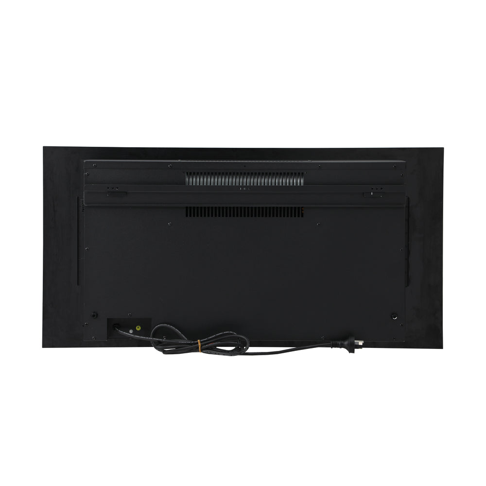 Vevare Electric Fireplace Heater Wall Mounted 3D Flame Effect 2000W