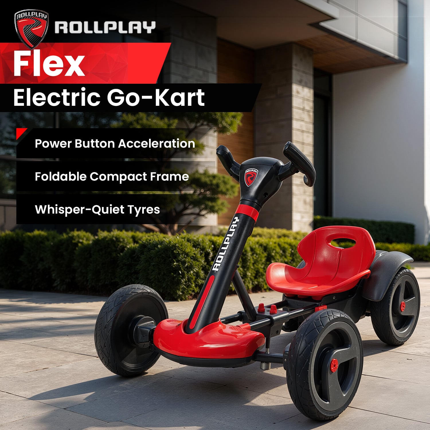 Kids Electric Go Kart 6V Foldable Ride-On | Simpledeals