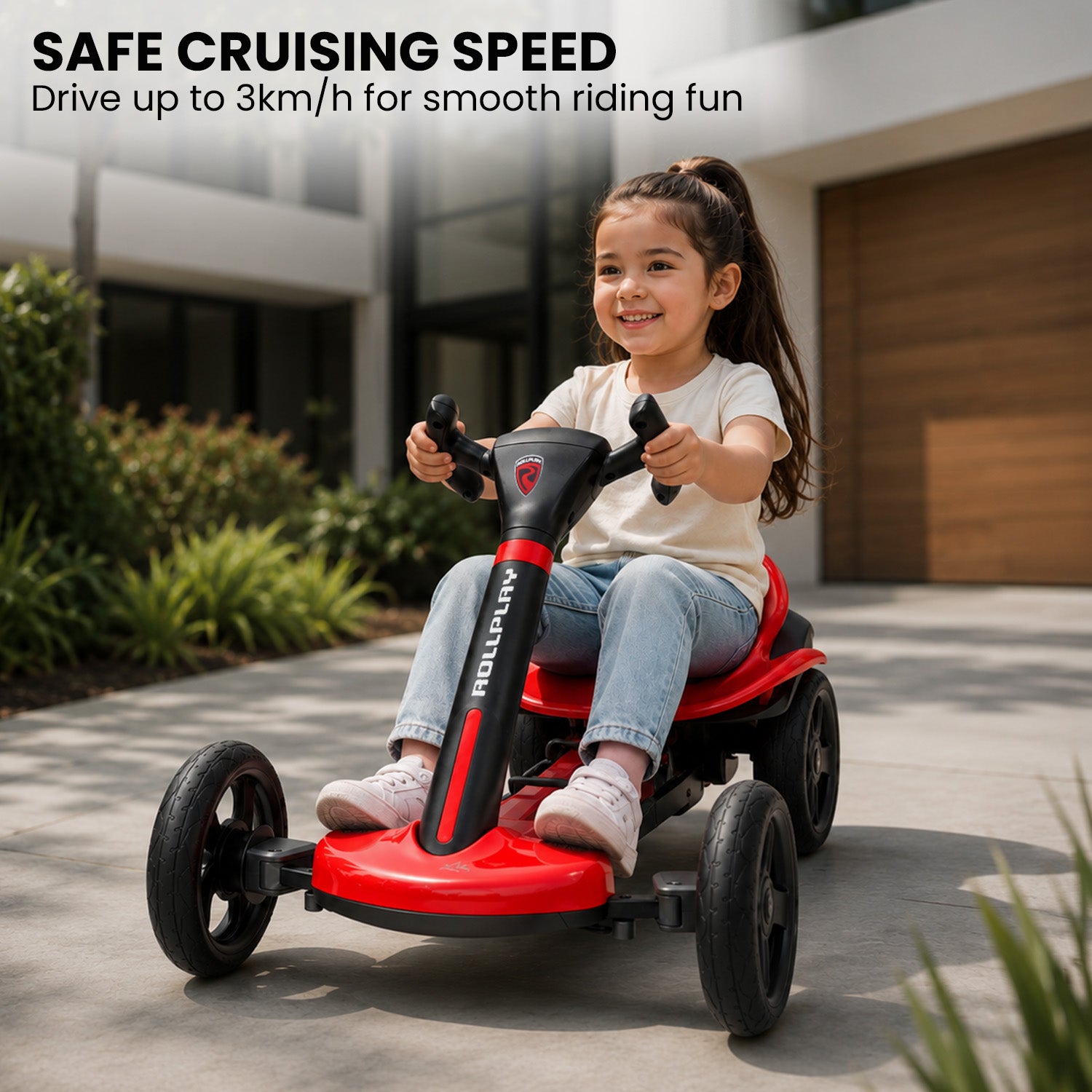 Kids Electric Go Kart 6V Foldable Ride-On | Simpledeals