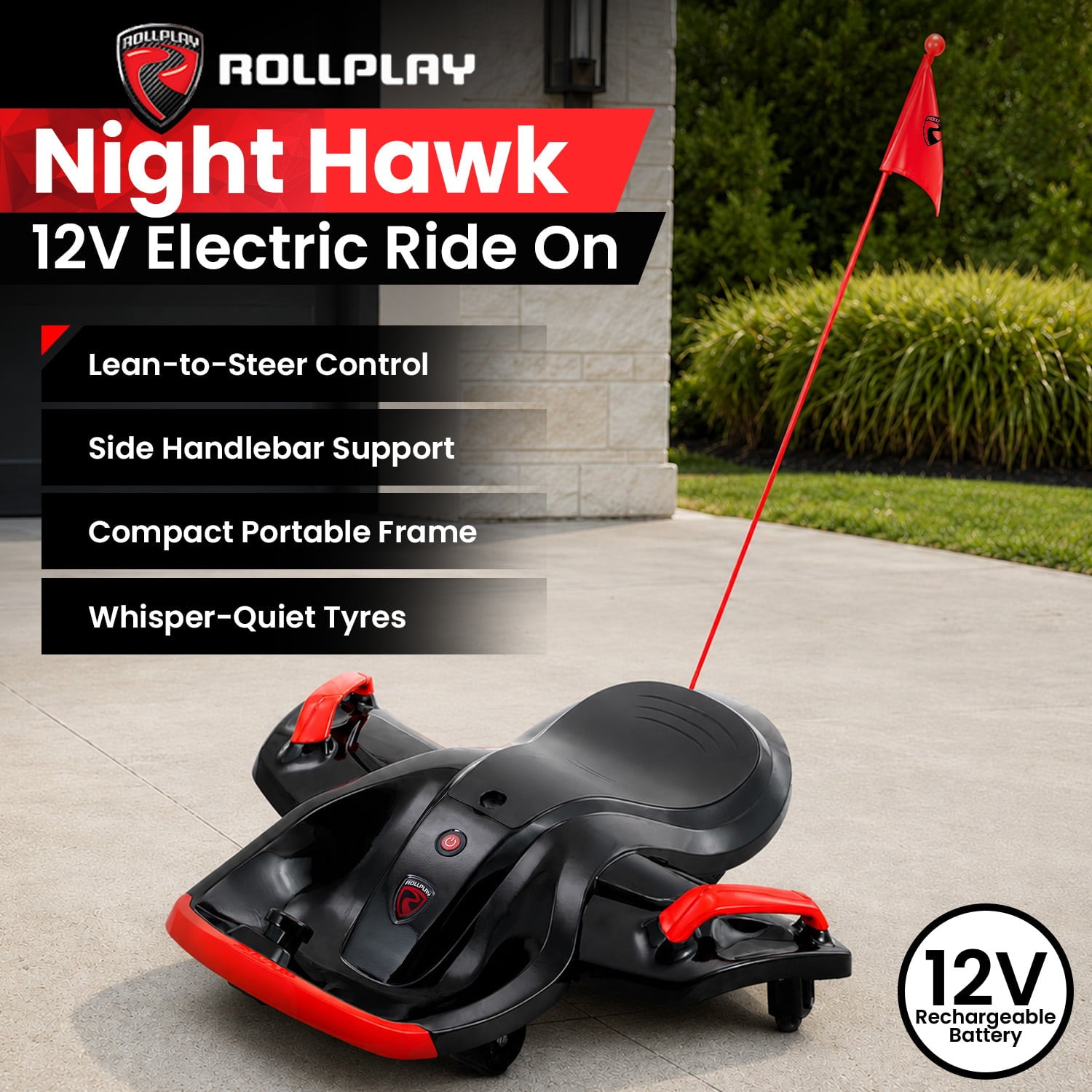 12V Electric Go Kart Kids Ride-On | Simpledeals