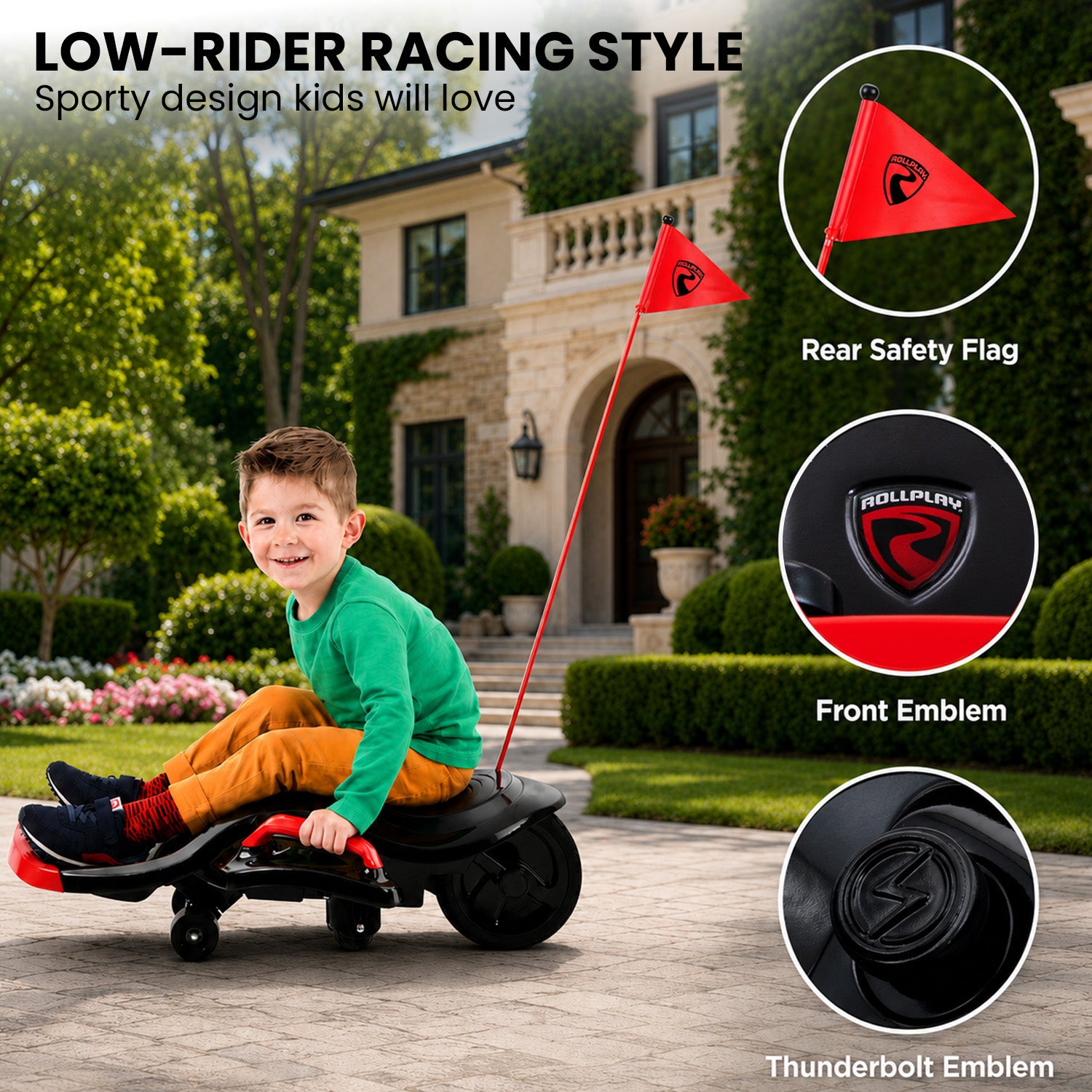 12V Electric Go Kart Kids Ride-On | Simpledeals