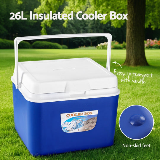 13L/26L Portable Ice Cooler Box Camping Fridge