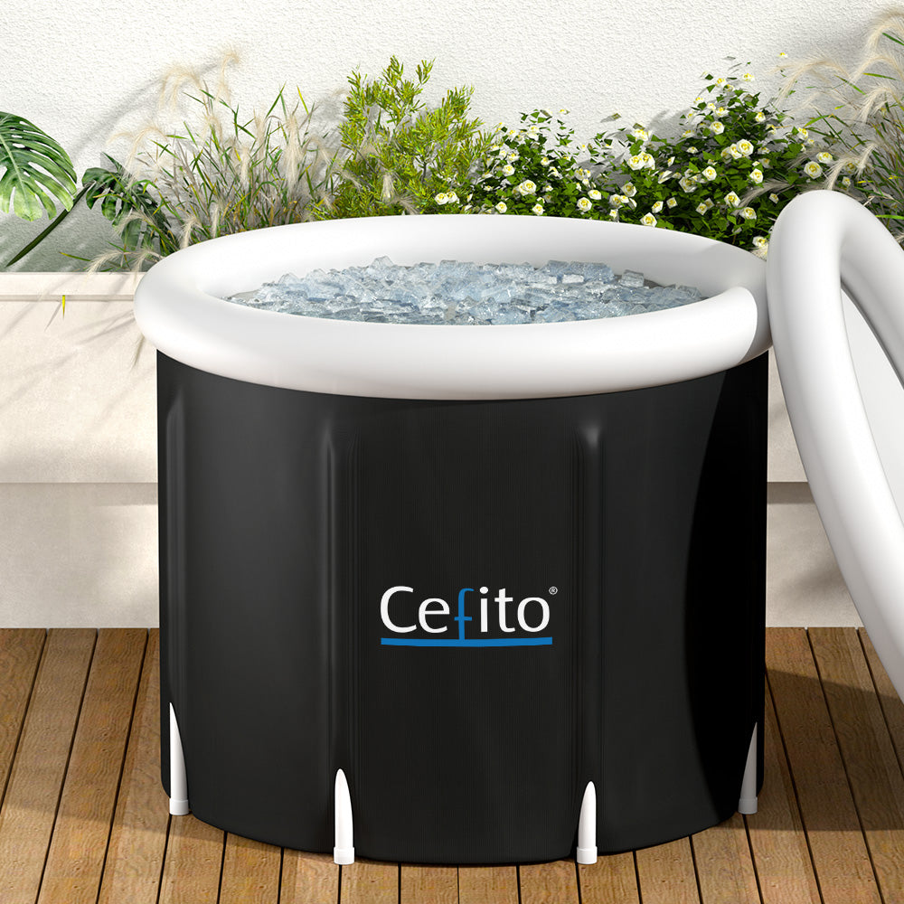 Weisshorn Portable Ice Bath Tub 70x80cm - Inflatable Folding Spa & Massage, Bathtubs - photo 7