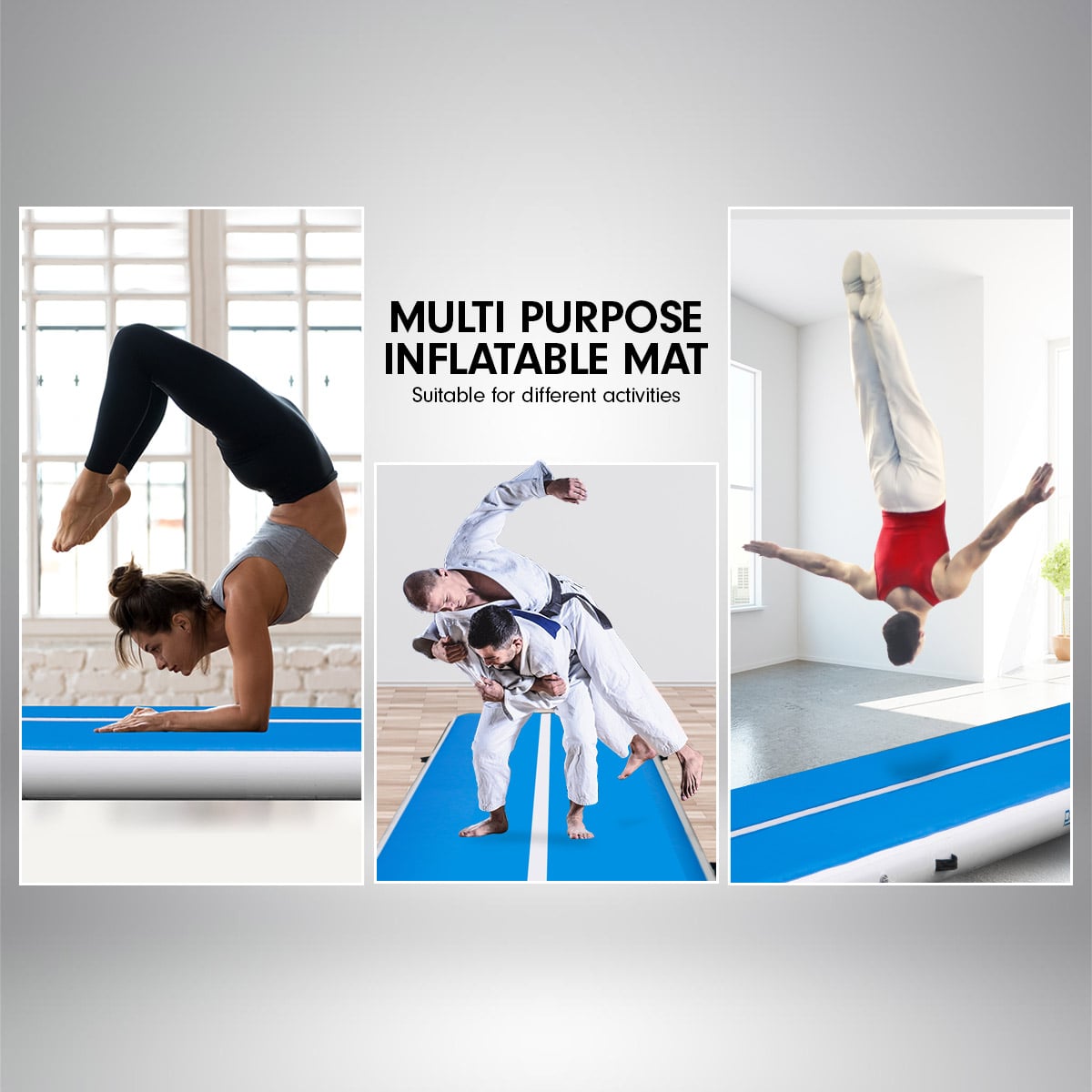 Inflatable Gym Mat Double Size