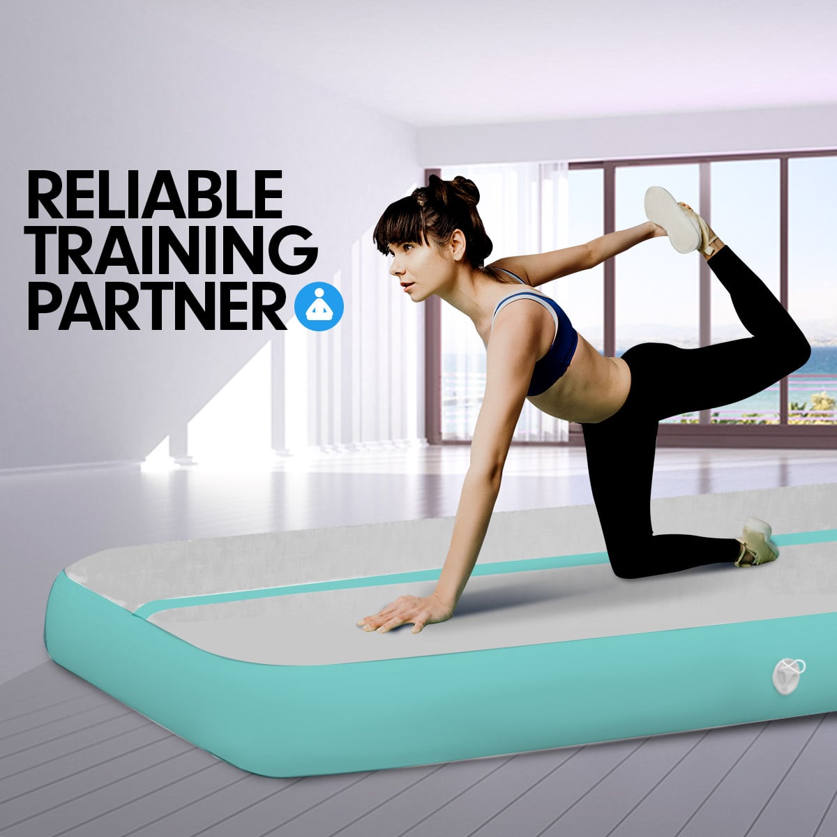 Inflatable Air Track Mat Double