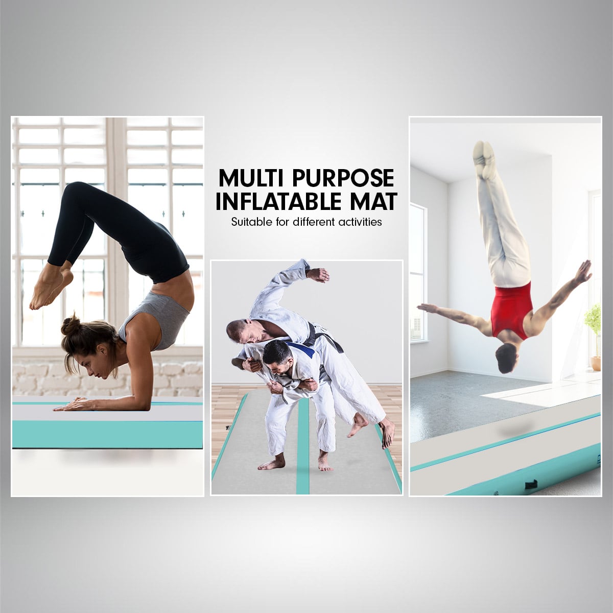 Inflatable Air Track Mat Double