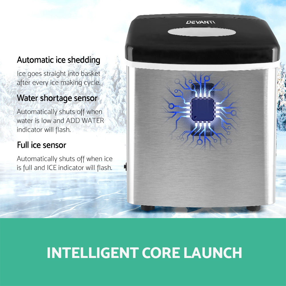 3.2L Stainless Steel Portable Ice Cube Maker | Ice Makers