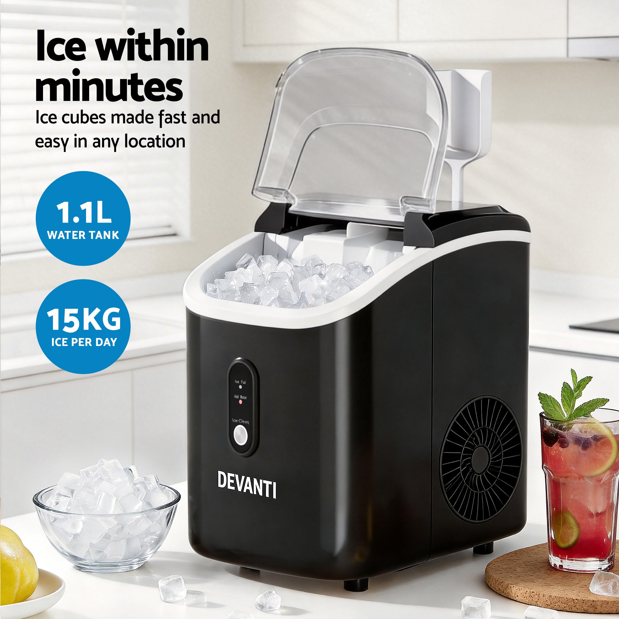 15Kg Nugget Ice Maker Machine