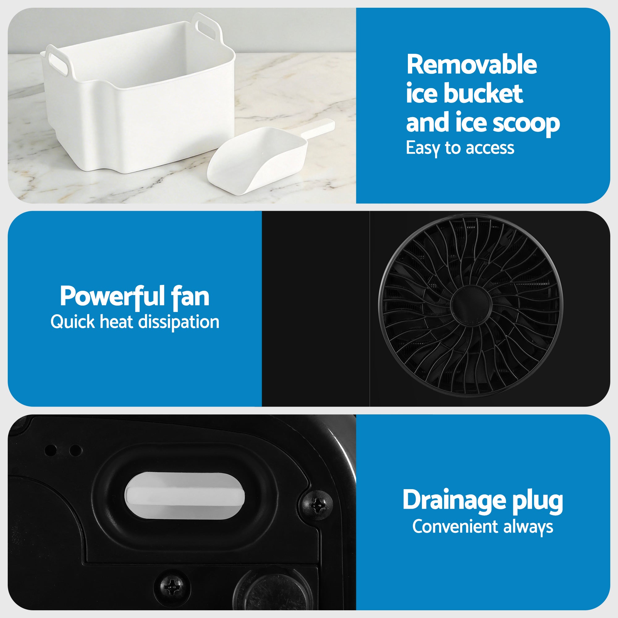 15Kg Nugget Ice Maker Machine