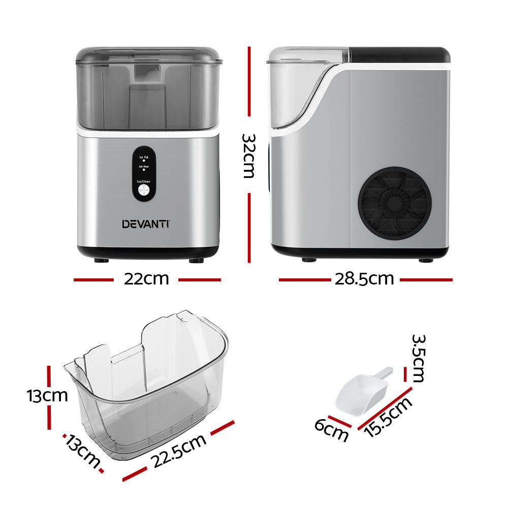 Ice Makers - Ice Maker Machine 15kg Nugget Ice Cube