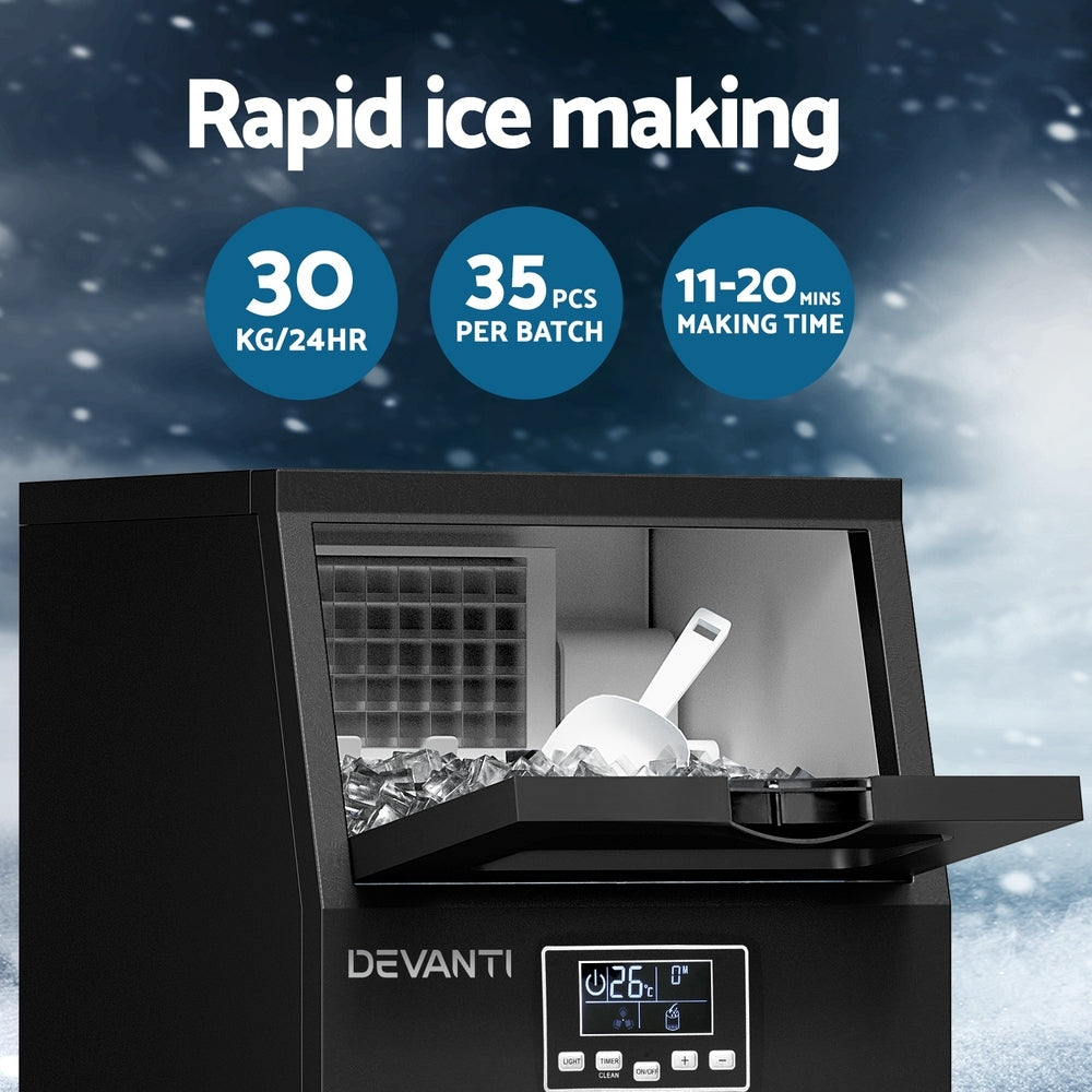 Commercial Ice Maker Cube Machine 30Kg | 30Kg