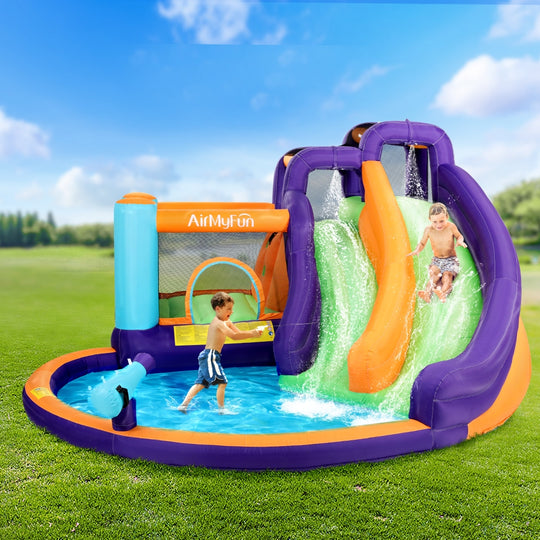Inflatable Water Slide Kids Jumping Trampoline Castle