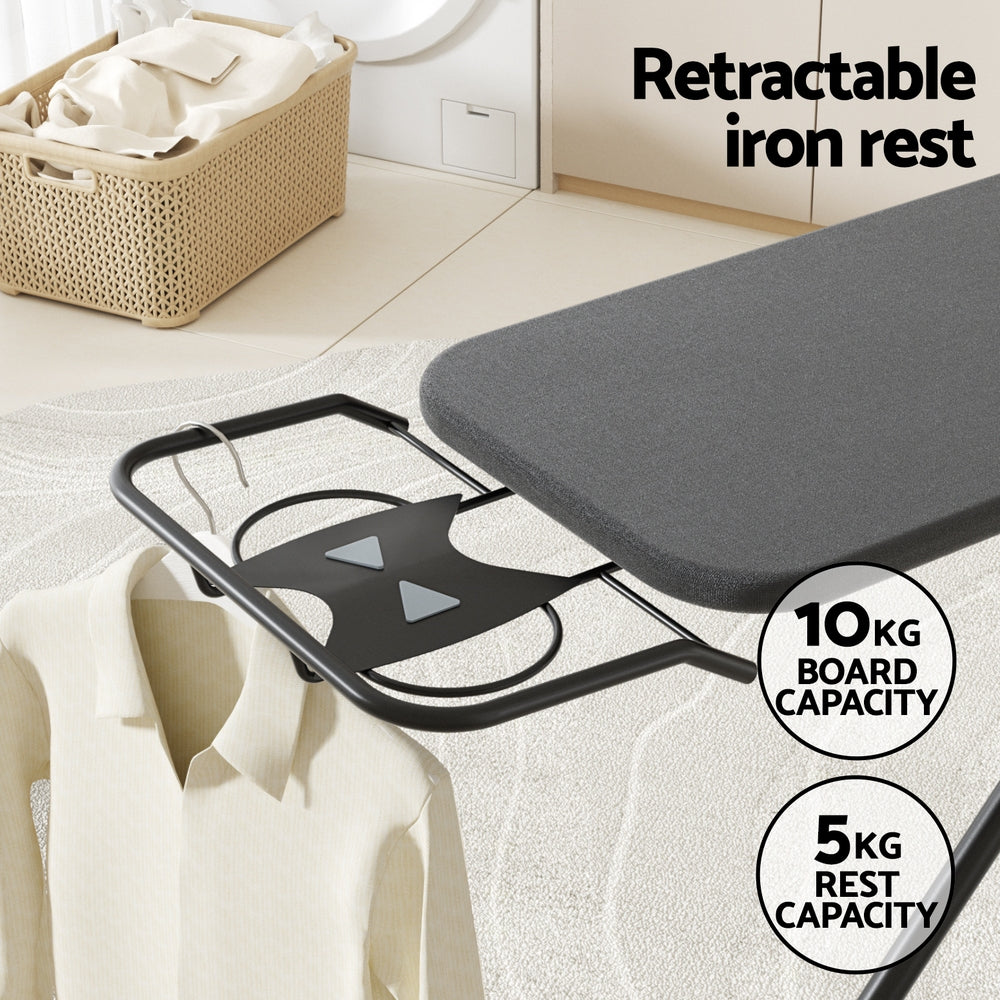 Ironing Board Foldable Iron Rest Black | Black colour