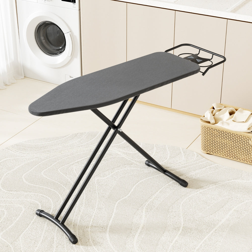 Ironing Board Foldable Iron Rest Black, Black colour