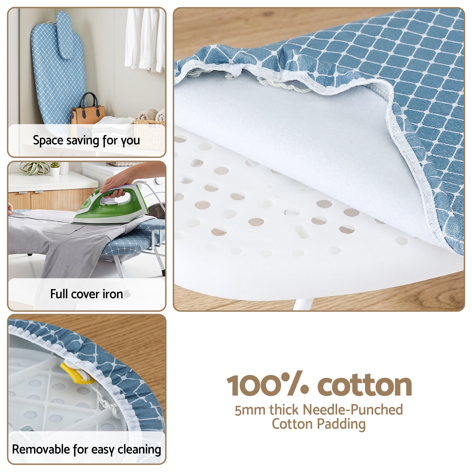 Artiss Tabletop Ironing Board Folding Legs | Simpledeals