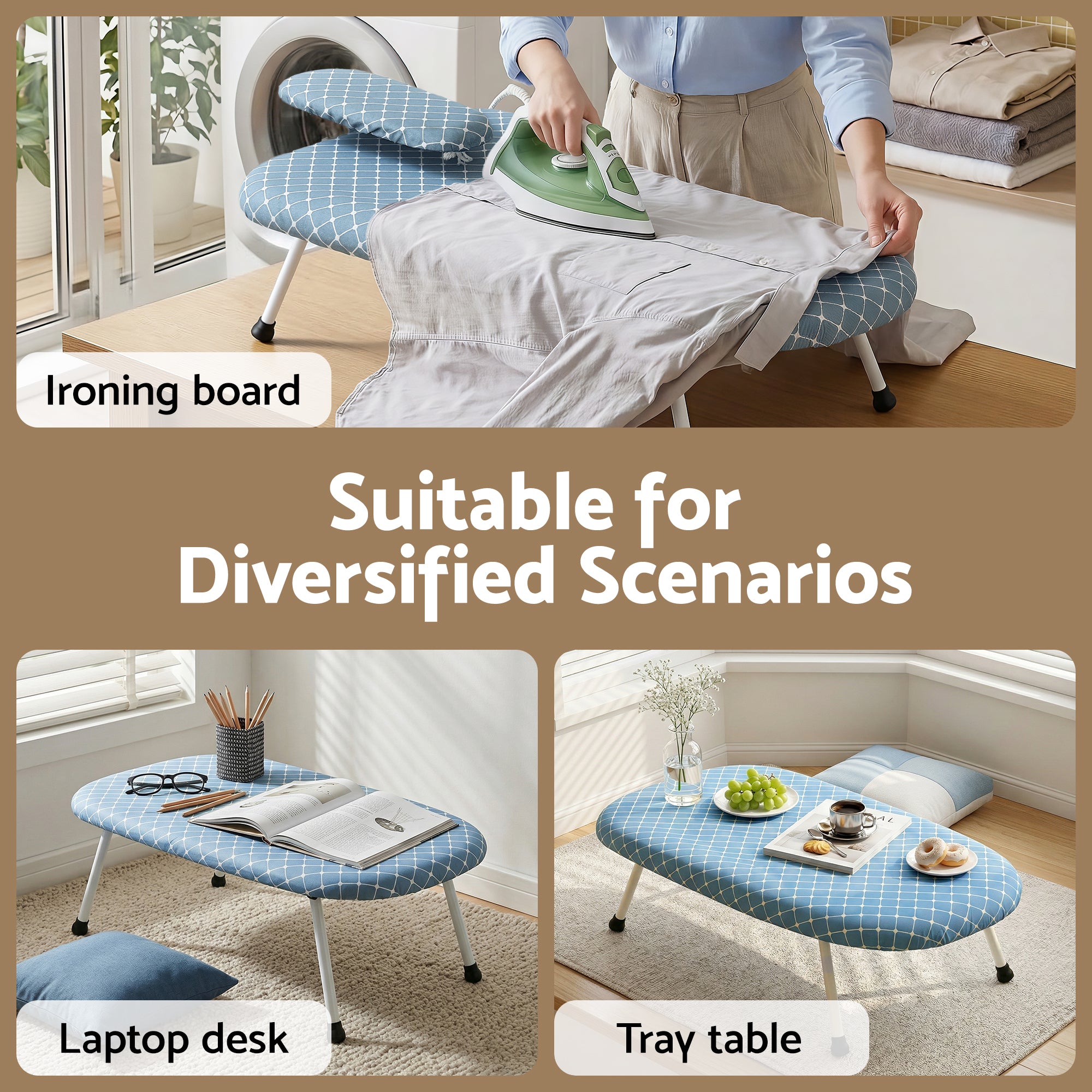 Artiss Tabletop Ironing Board Folding Legs | Simpledeals