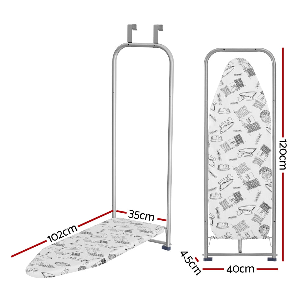 Irons & Ironing Systems - Ironing Board Wall Mounted Foldable White
