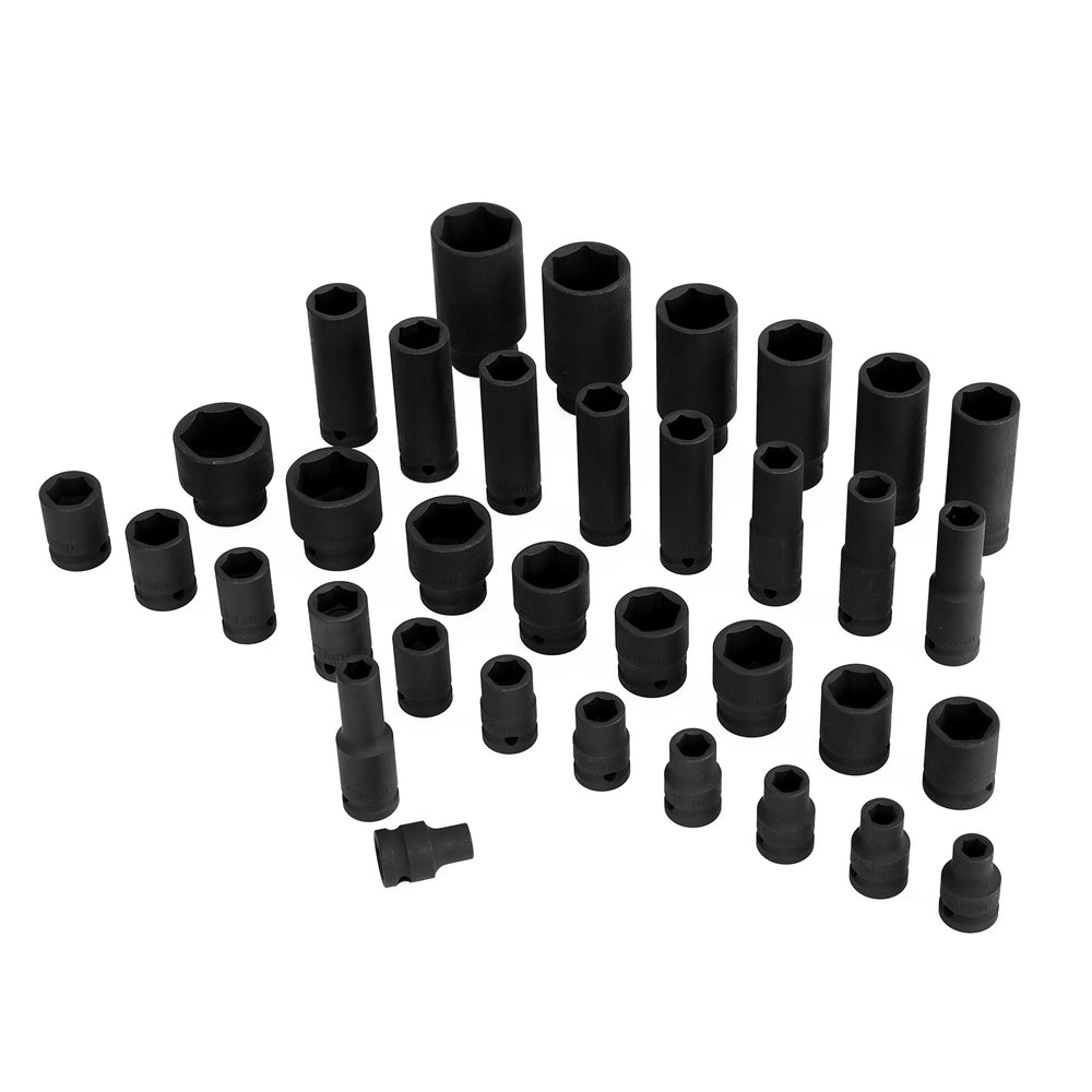 35Pcs 1/2" Drive Impact Socket Set Metric 8-32Mm With Case | Tool Sockets