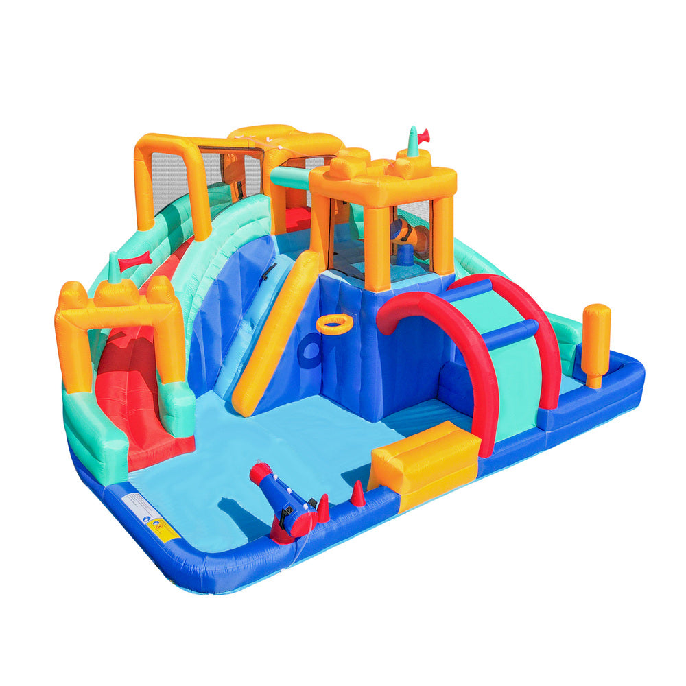 Inflatable Water Park Giant Slide 480x390x245cm
