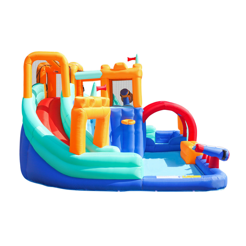 Inflatable Water Park Giant Slide 480x390x245cm