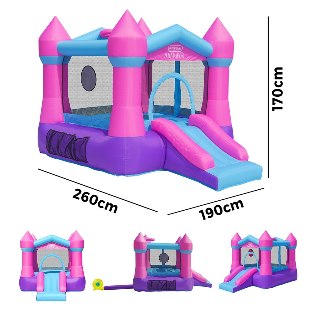 Inflatable Bouncy Castle Single Slide