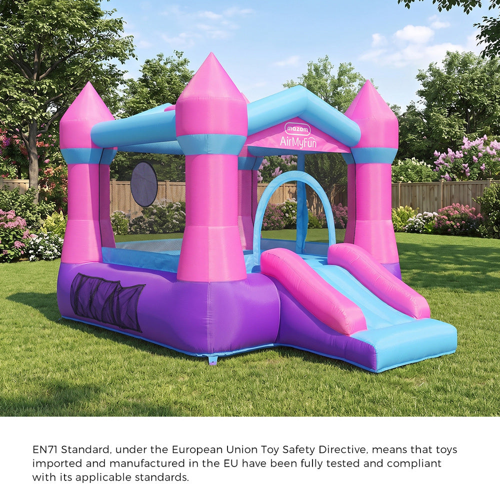 Inflatable Bouncy Castle Single Slide