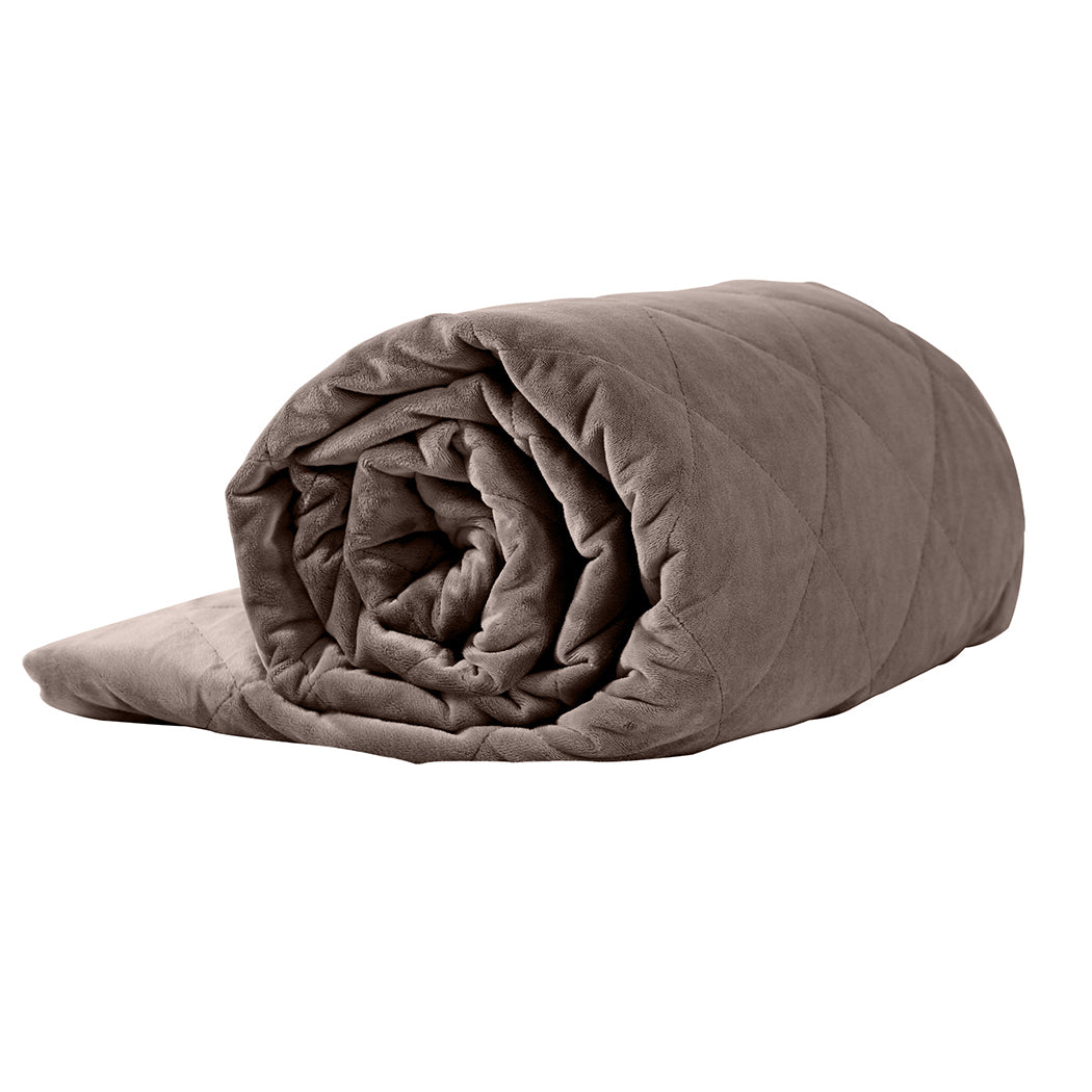 9kg Weighted Blanket Heavy Gravity Mink Comfort Sleep Therapy
