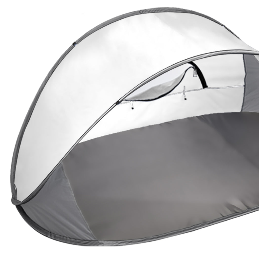 Pop Up Tent Camping Beach Grey