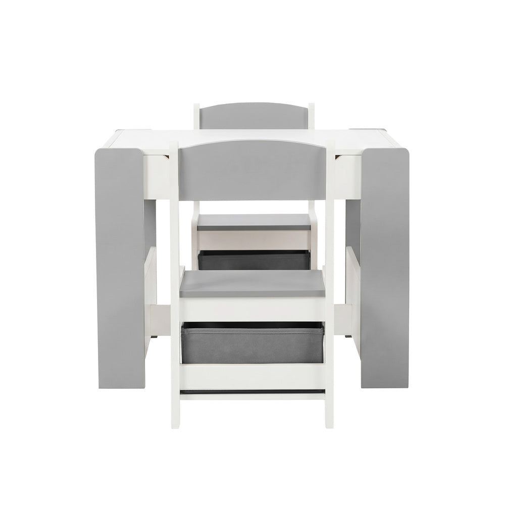 Kids Chalkboard Table Chair Set Storage | Simpledeals