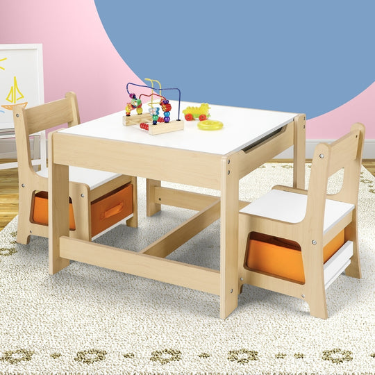 Multi-functional Kids Activity Playset with Study Desk and