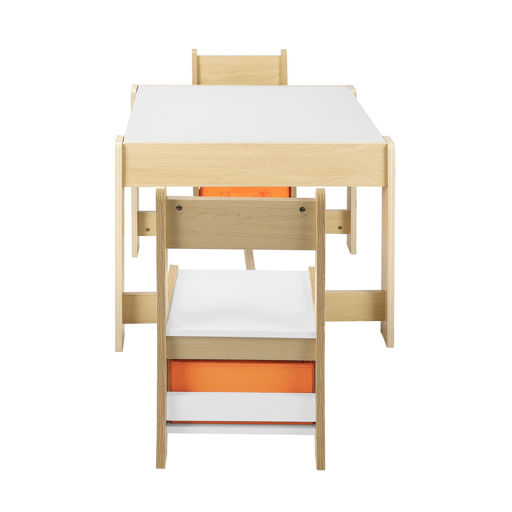 Multi-functional Kids Activity Playset with Study Desk and Storage