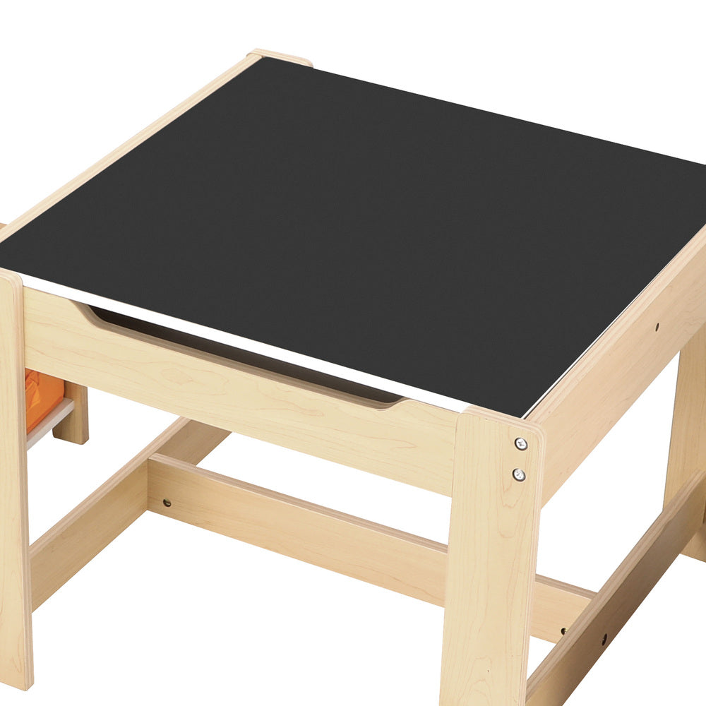 Multi-functional Kids Activity Playset with Study Desk and Storage