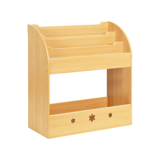 Kids Bookshelf Children Toys Storage Shelf Rack Organiser Bookcase Display - Kid's Bookcases & Shelves