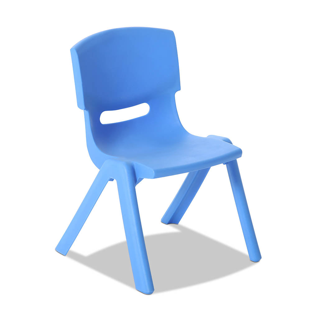 5Pcs Kids Table And Chairs Set Children Study Desk Furniture Plastic 4 Chairs
