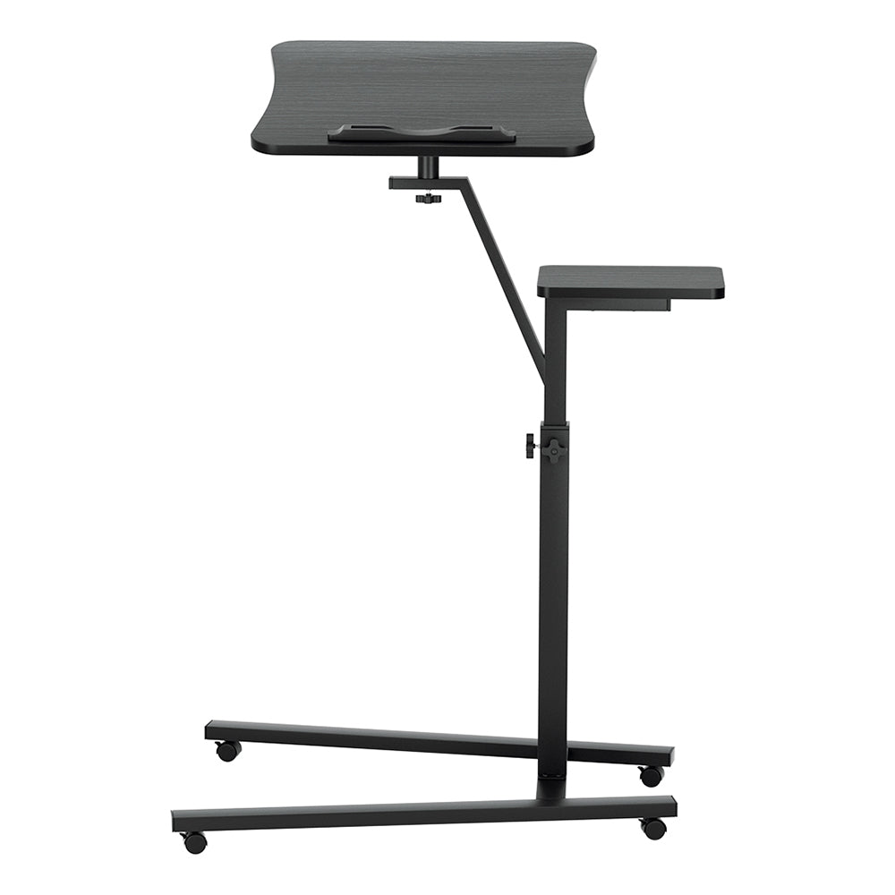 Laptop Desk Computer Table Height Adjustable Tiltable Mouse Board Black | Laptop Stands