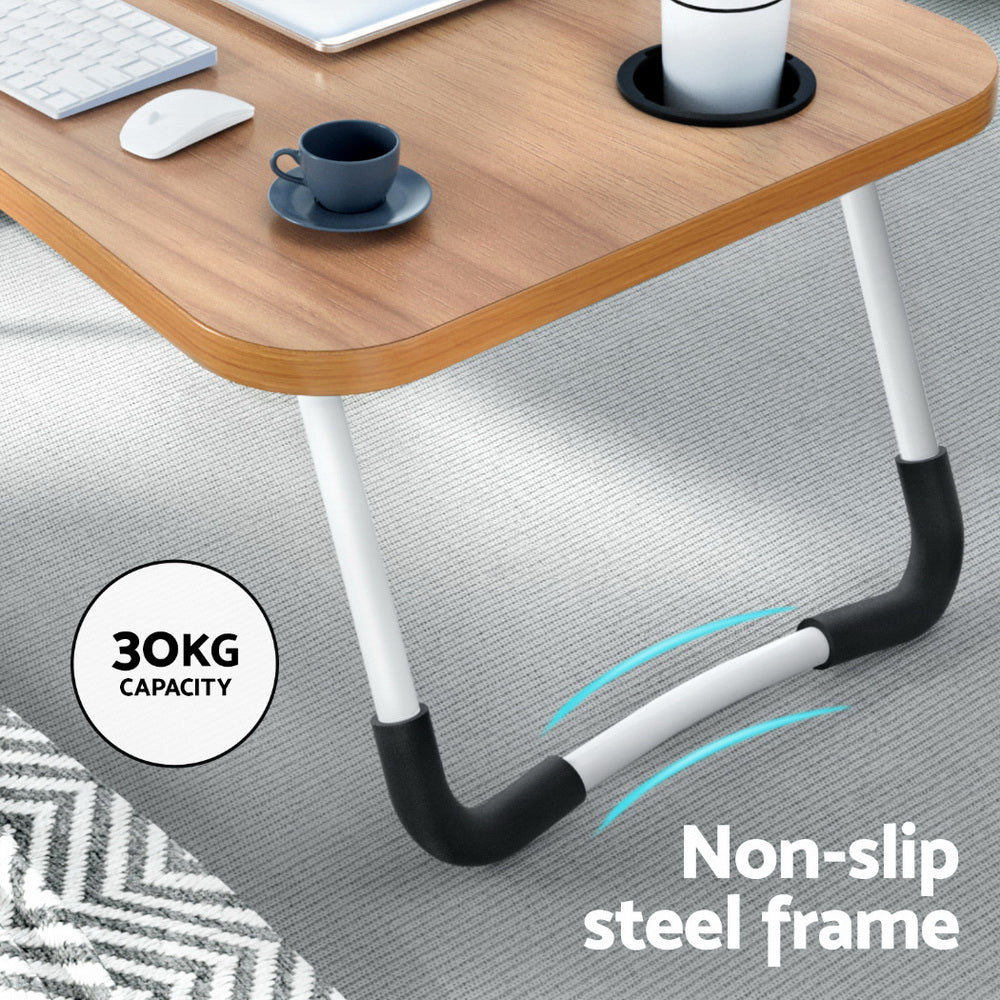 Laptop Desk Table Foldable Stand Lap Tray Portable Adjustable Desks
