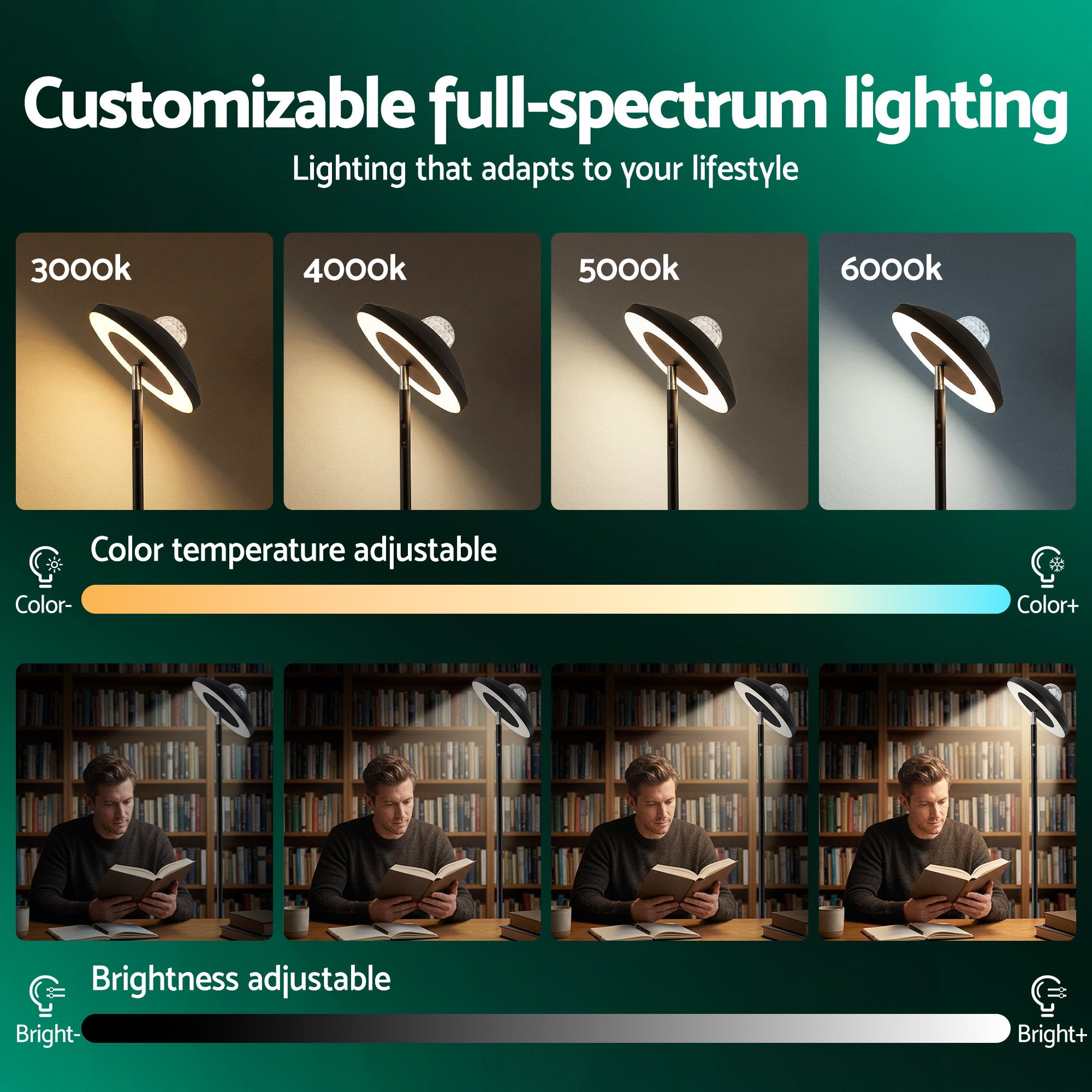 LED Floor Lamp Galaxy Projector RGB 178cm | Simpledeals