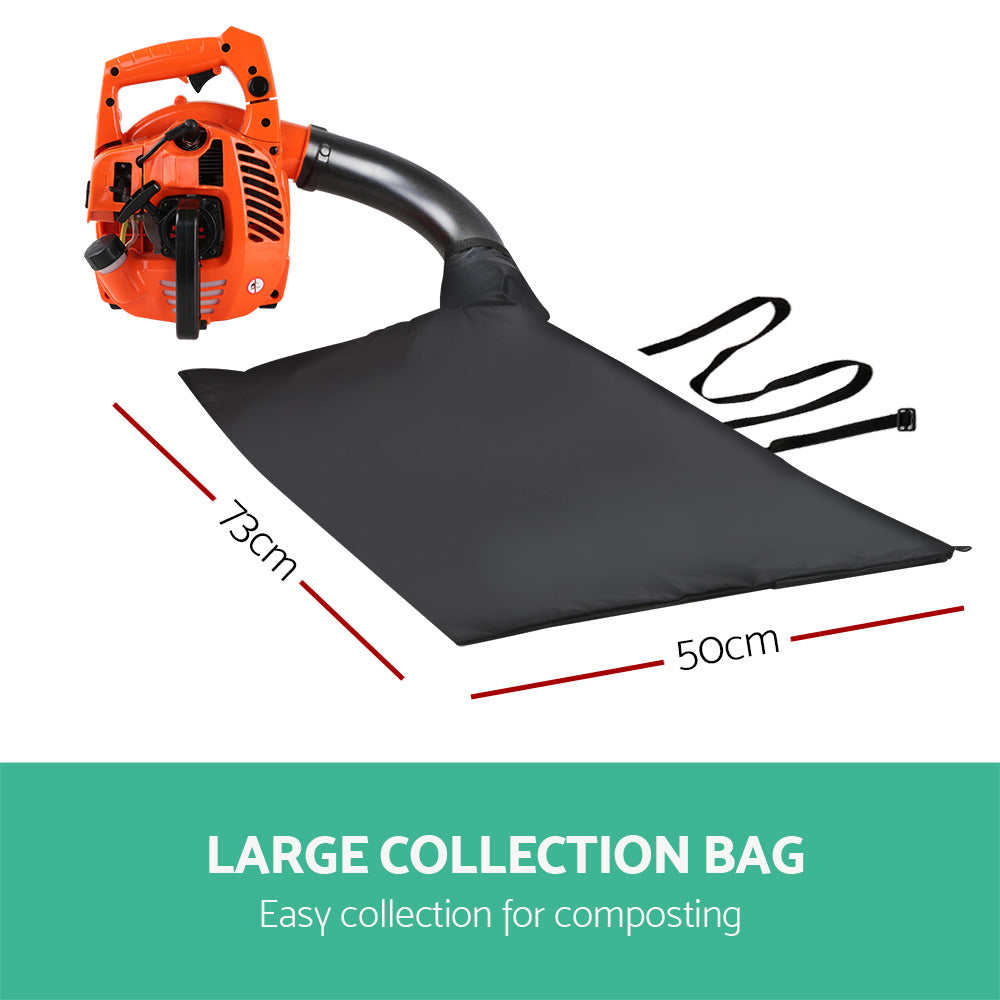 Petrol Leaf Blower Garden Vacuum Handheld Commercial Outdoor Tool 36Cc