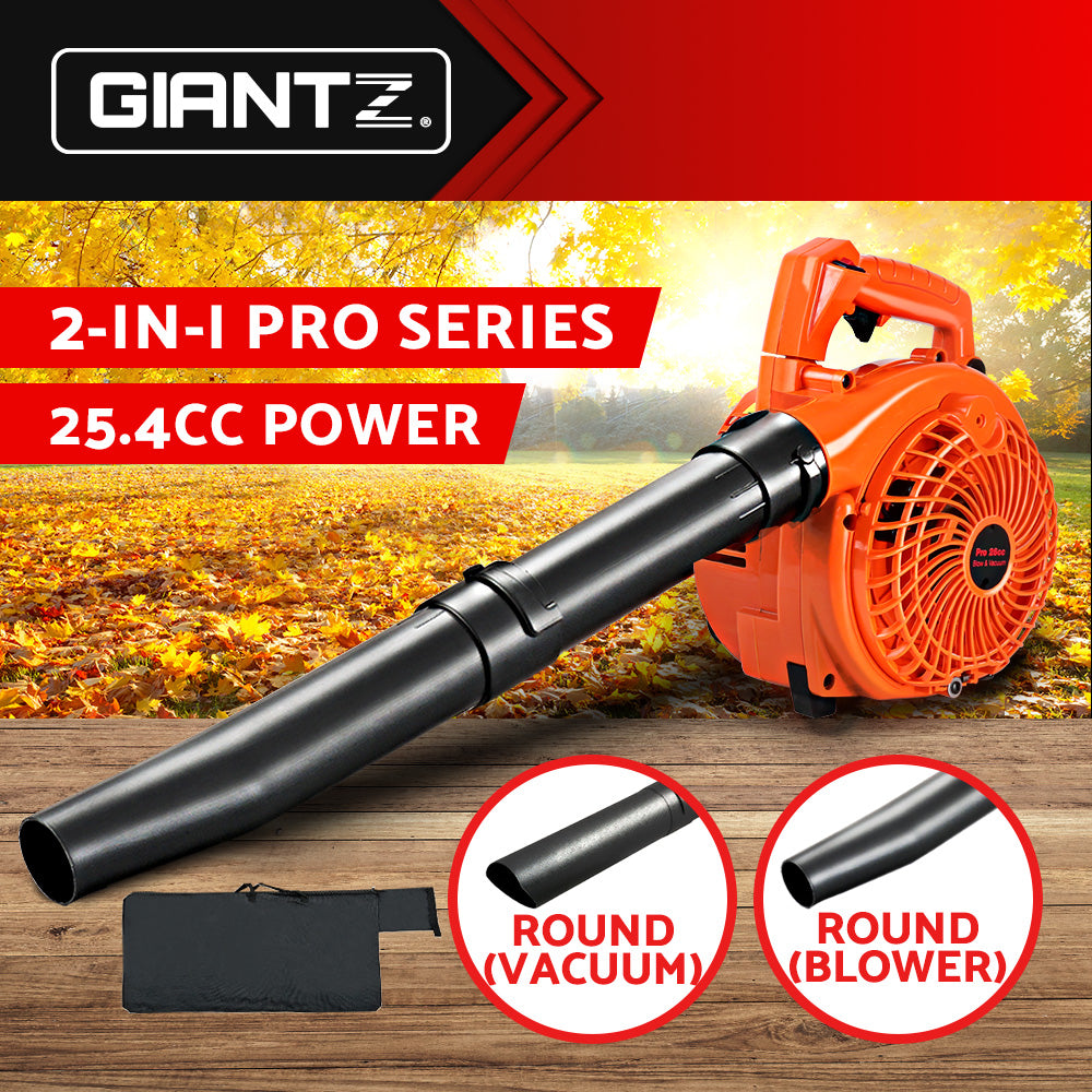 Petrol Leaf Blower Garden Vacuum Handheld Commercial Outdoor Tool 36Cc