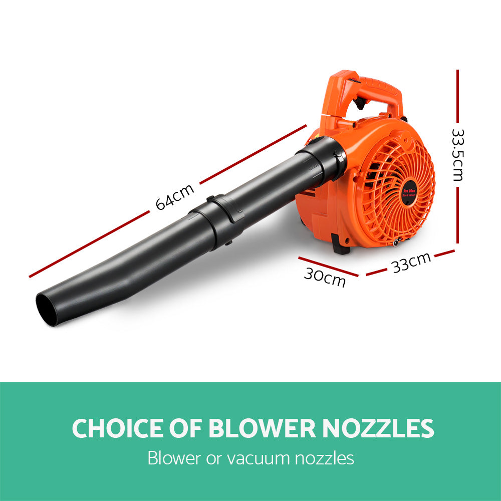 Petrol Leaf Blower Garden Vacuum Handheld Commercial Outdoor Tool 36Cc