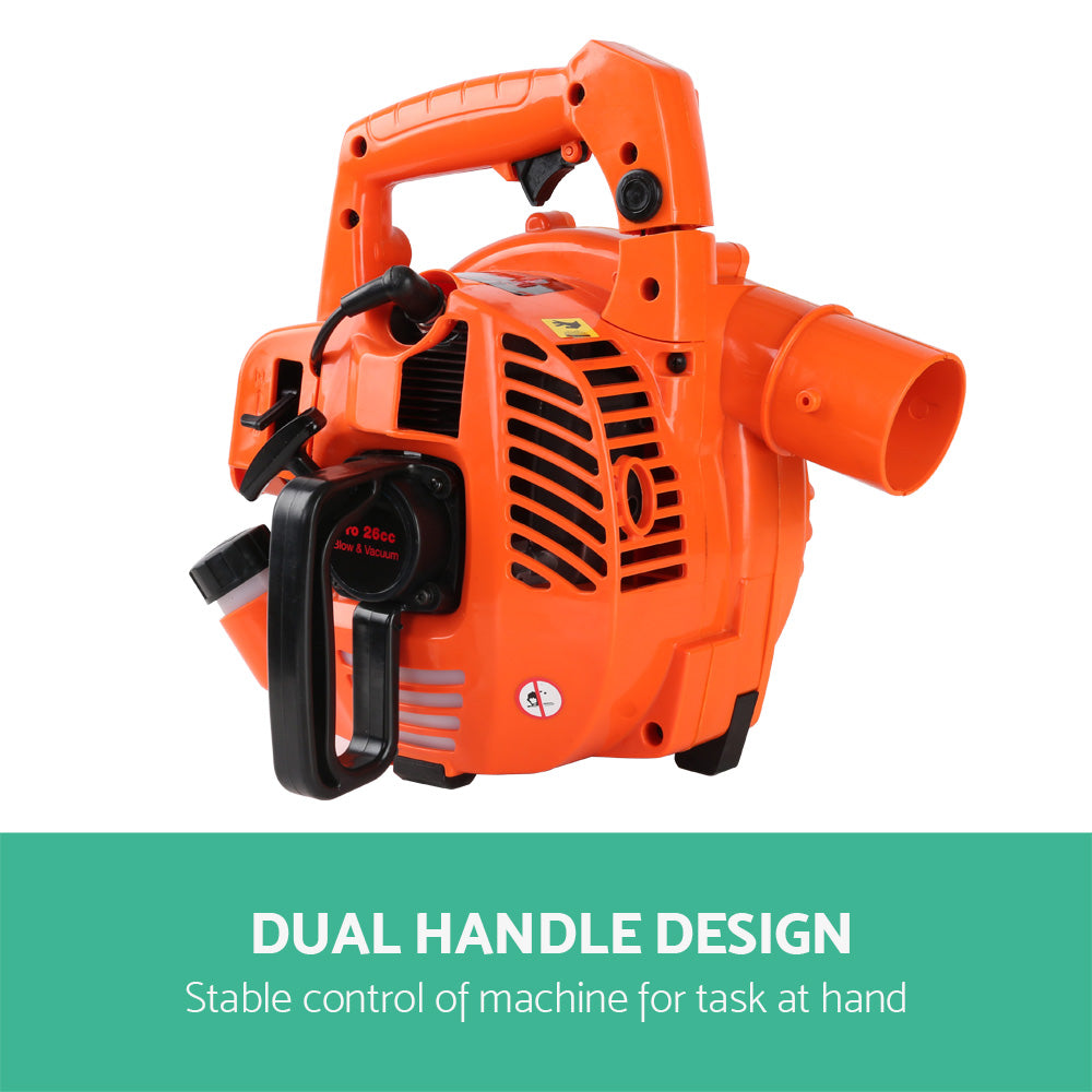 Petrol Leaf Blower Garden Vacuum Handheld Commercial Outdoor Tool 36Cc