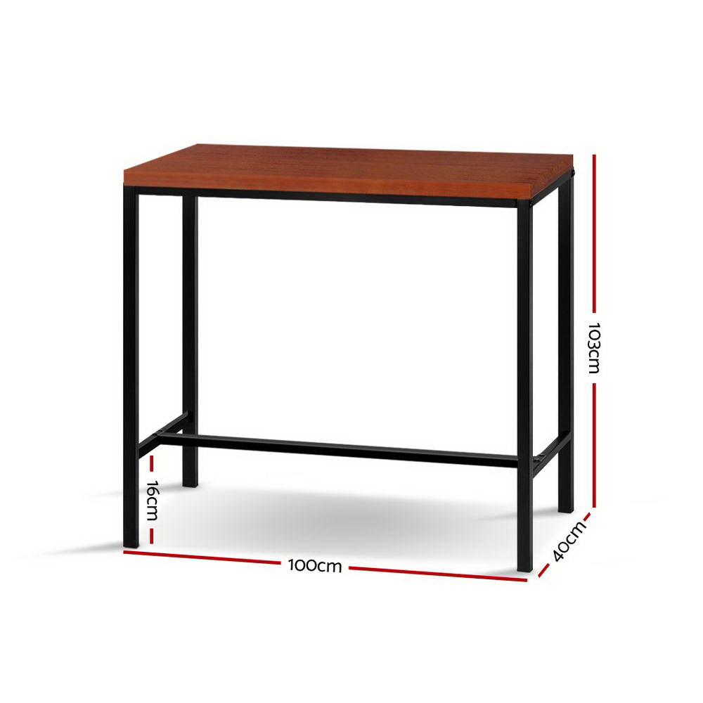 Alex Bar Table 100Cm Rectangular | 100Cm