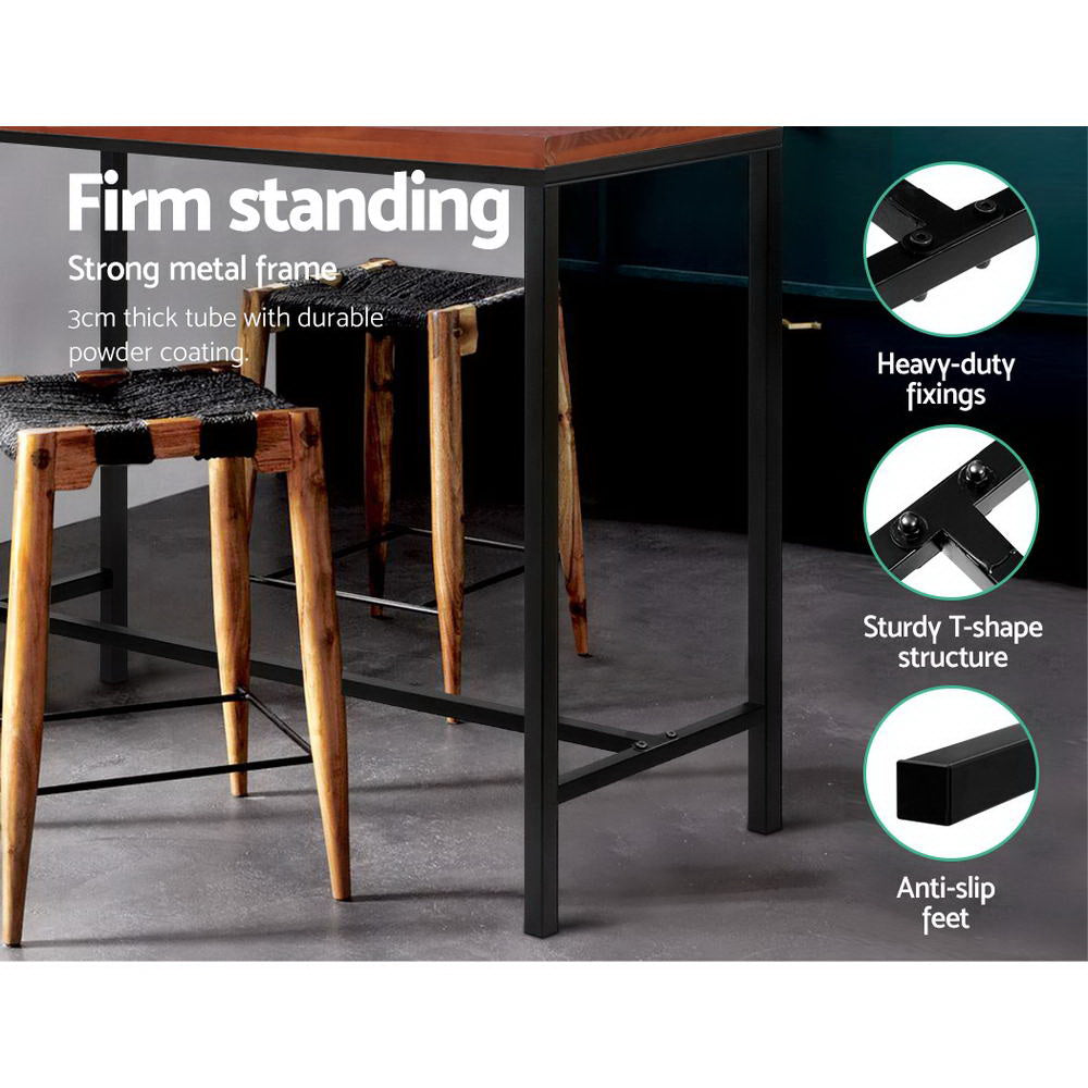 Alex Bar Table 100Cm Rectangular | Card Games