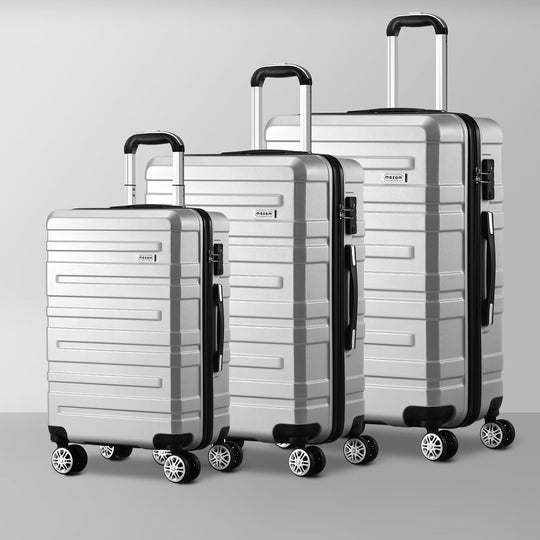 3PCS Luggage Suitcase Trolley Set Travel TSA Lock Storage
