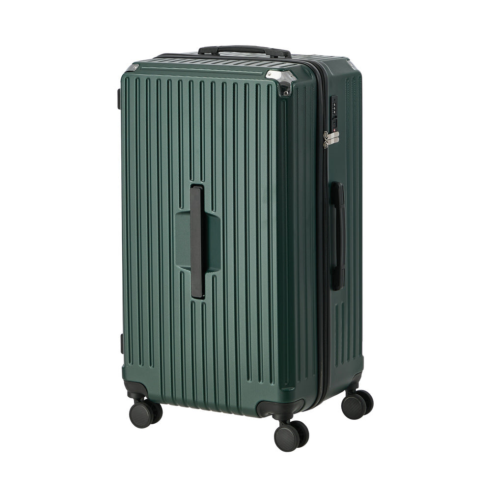 28" Luggage Suitcase TSA Lock Hard Shell Case Cup Holder