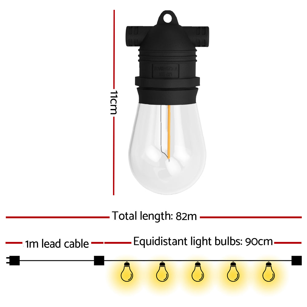 Christmas String Lights for Outdoor Party Décor
